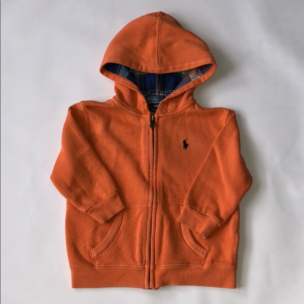 Polo Ralph Lauren Hooded Zipped Cotton Sweatshirt